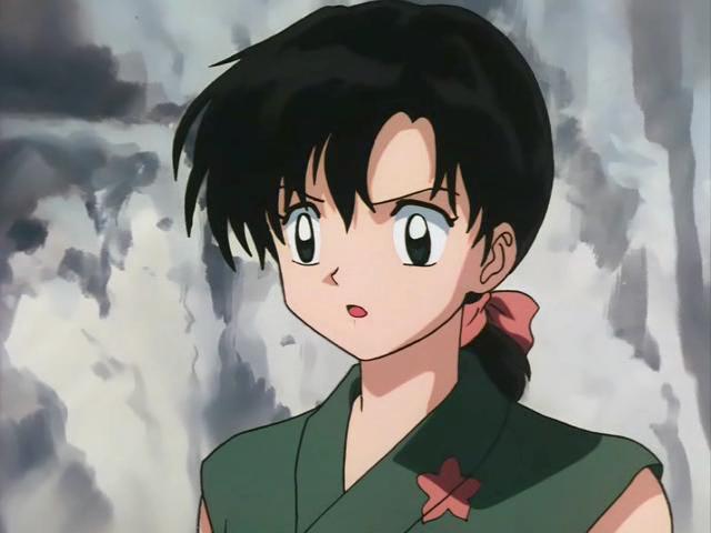 Otaku Gallery  / Anime e Manga / Inu-Yasha / Screen Shots / Episodi / 013 - L`enigma della luna nuova! Inuyasha dai capelli neri! / 039.jpg